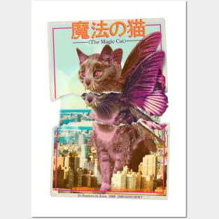 THE MAGIC CAT Posters and Art